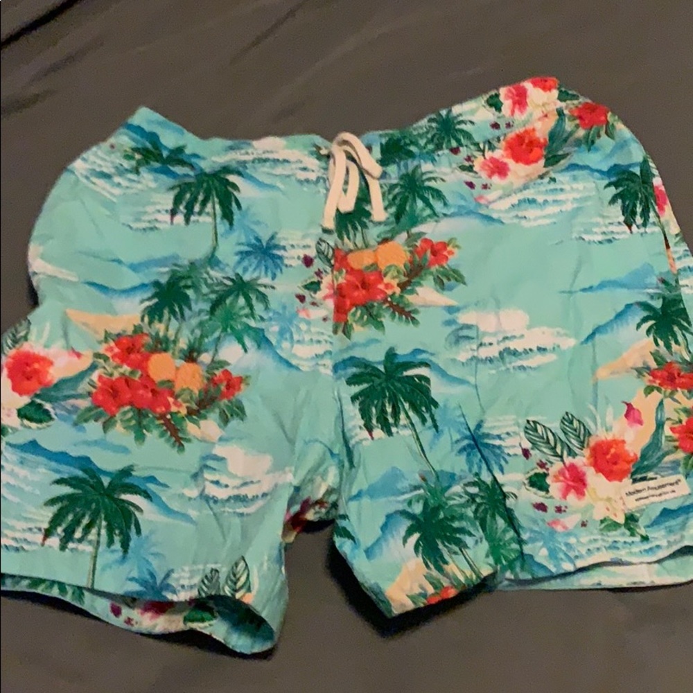 Modern Amusement Swimming Trunks